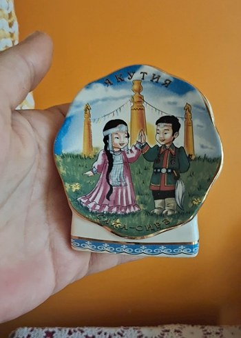 Beden çeşitli Renk Pastel Renkli Çok Renkli Figüri porselen çan