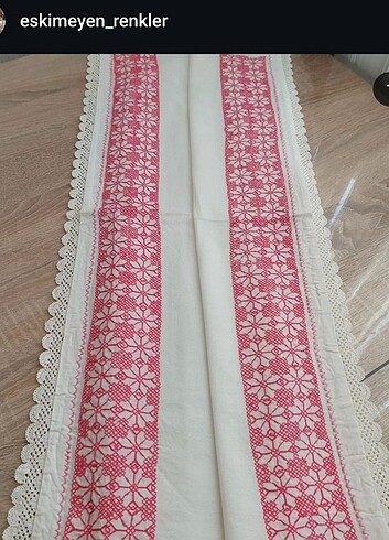 Beden Kaneviçe uzun yastık diklimemiş