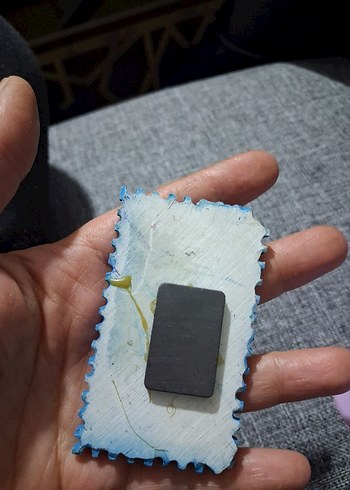 Renkli Panama Temalı Mavi Puzzle Parçası yurt dışı magnet - Görsel 2