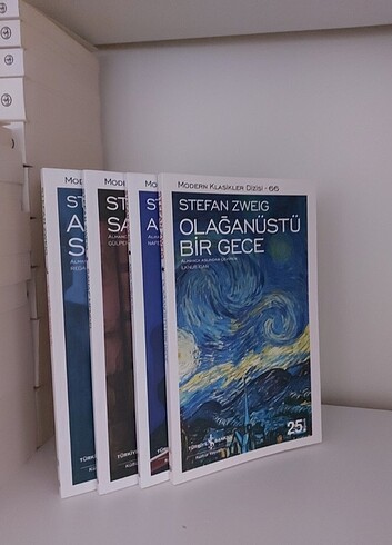 Stefan Zweig Seti 4 Kitap