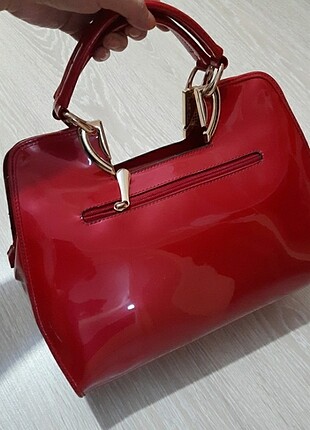  Beden kırmızı Renk Rugan çanta