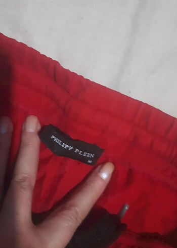 Kırmızı Fermuarlı Rahat Eşofman - Görsel 3