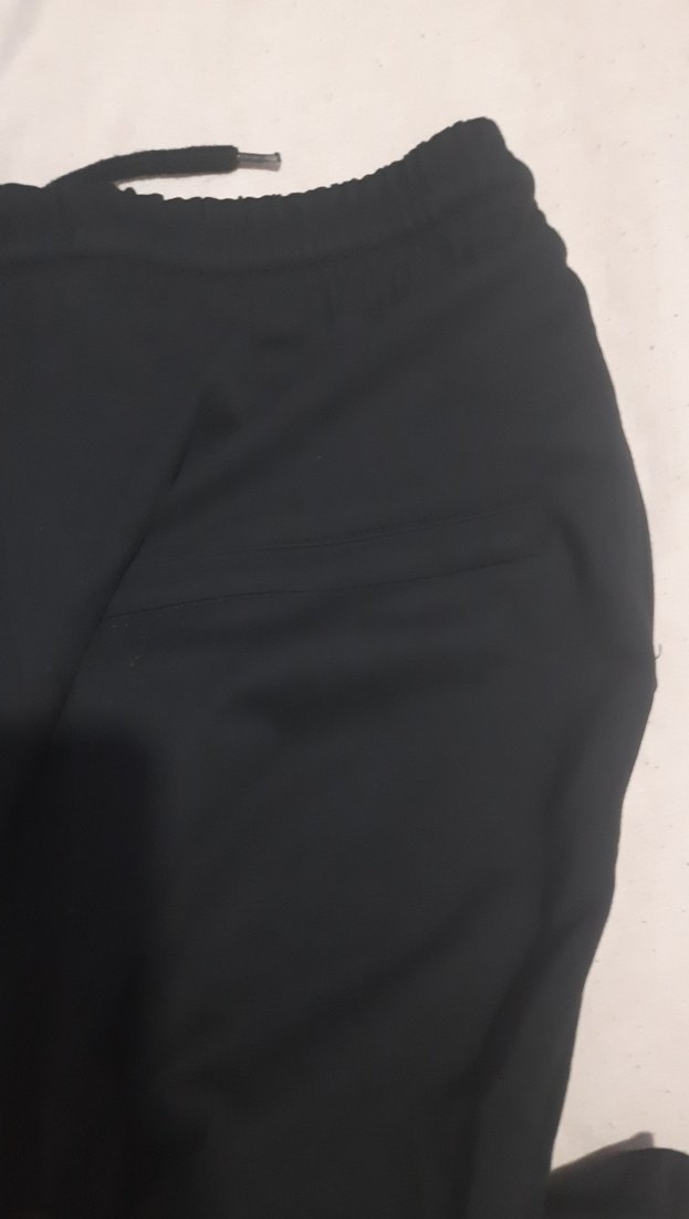 Erkek Siyah Baskılı Rahat Kesim Eşofman - Görsel 4