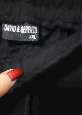 Siyah Baskılı Erkek Eşofman Altı - Görsel 5