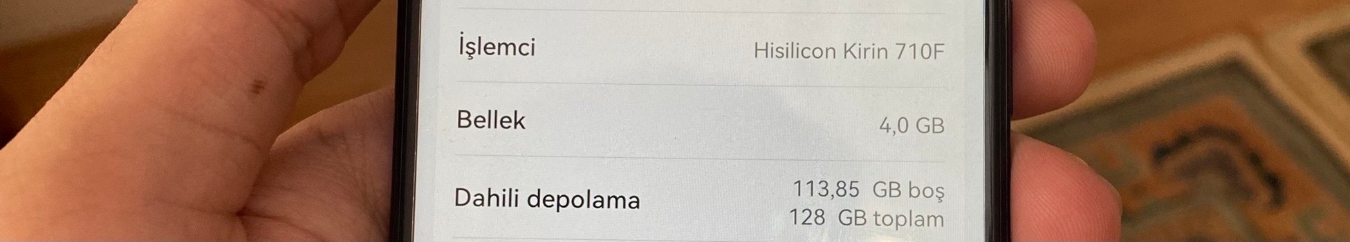 Huawei Y9 Prime 128/4 Ram Sorunsuz Tr - Görsel 5