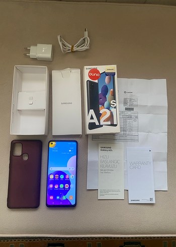 Kutulu Faturalı Samsung A21S 64/4 Ram Sorunsuz - Görsel 2
