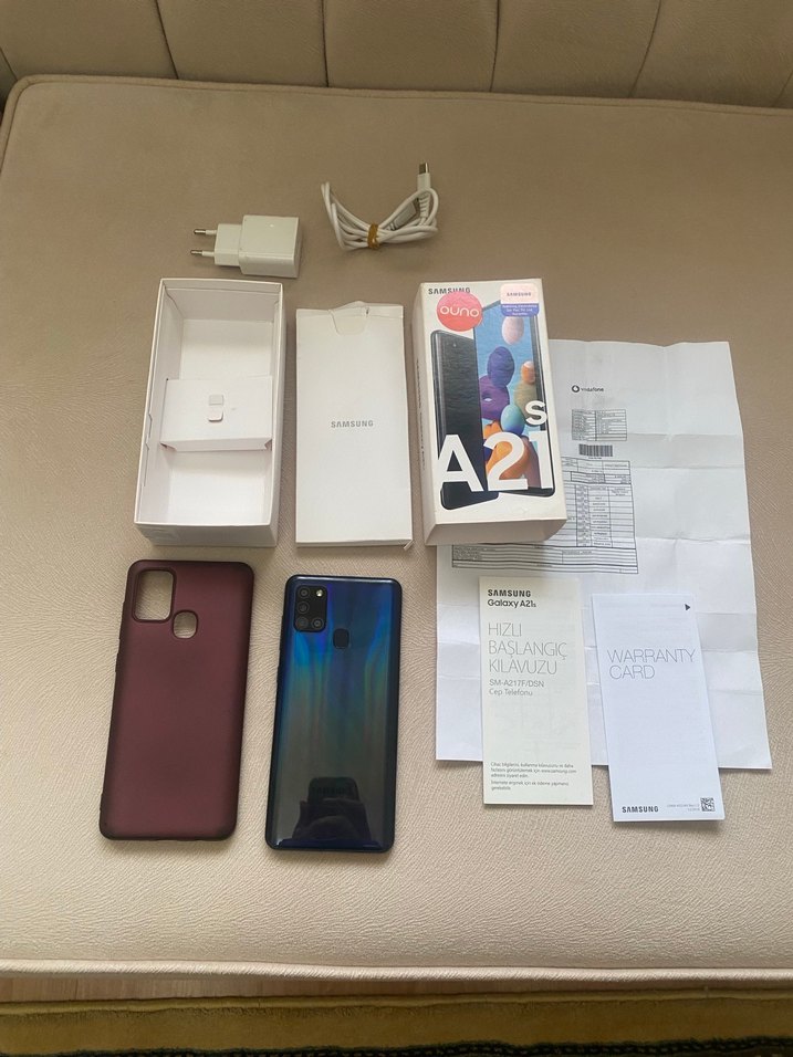 Kutulu Faturalı Samsung A21S 64/4 Ram Sorunsuz - Görsel 3