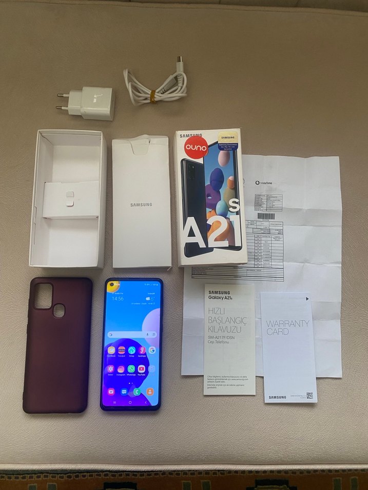 Kutulu Faturalı Samsung A21S 64/4 Ram Sorunsuz - Görsel 2