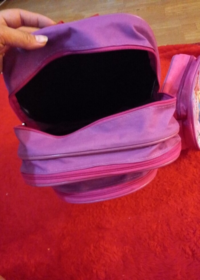 Elsali kız çocuğu canta seti - Görsel 3