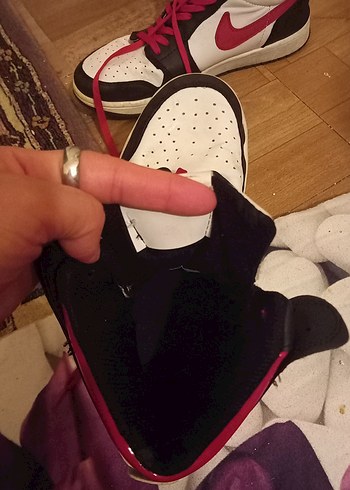 Koyu Kırmızı Erkek Spor Ayakkabı Bağcığı - Görsel 5