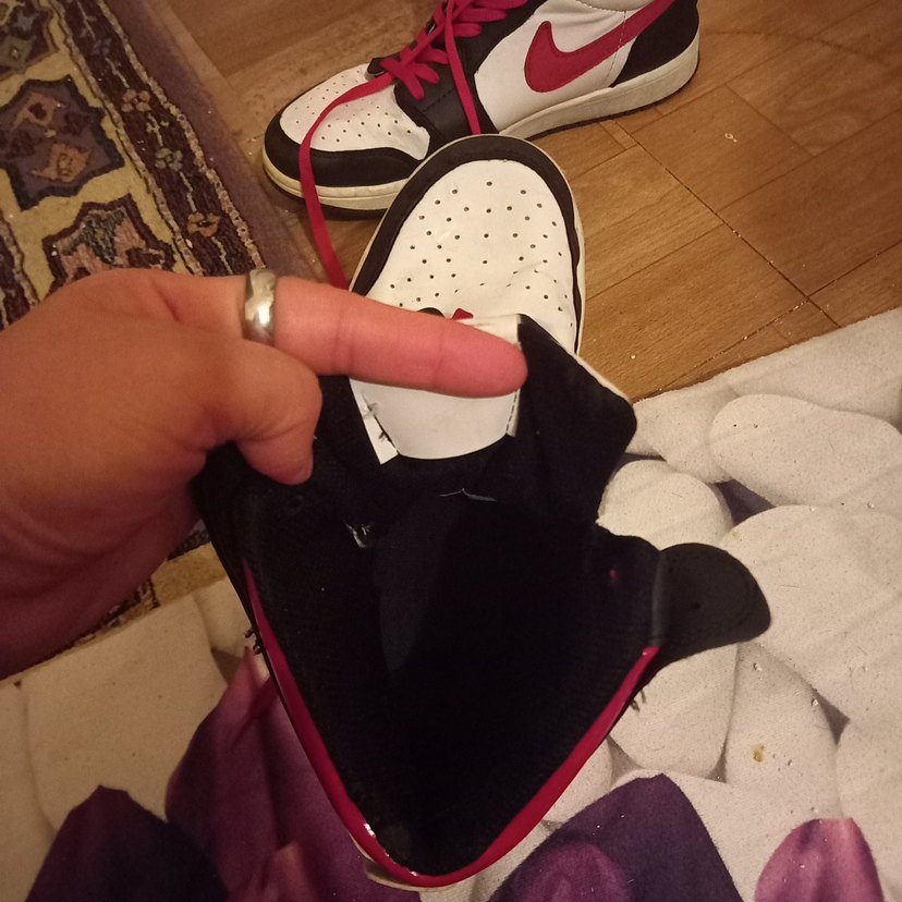 Koyu Kırmızı Erkek Spor Ayakkabı Bağcığı - Görsel 5