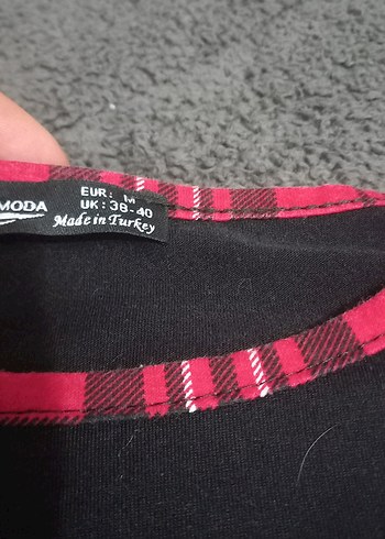 Bordo Kız Çocuk Triko Uzun Kollu Tişört - Görsel 5