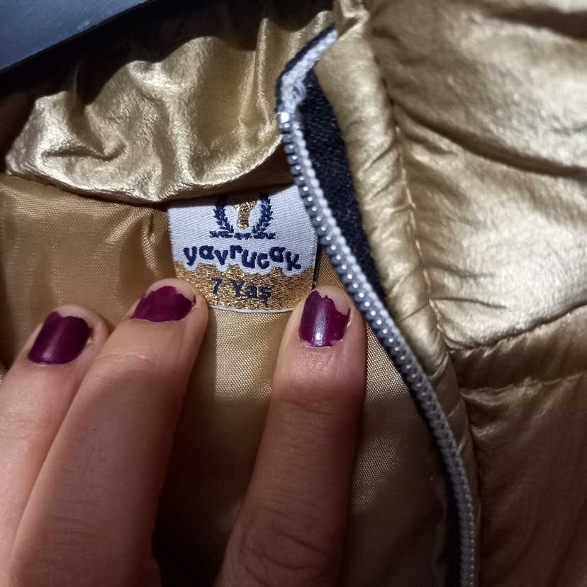 Kısa Kesim Fermuarlı Kiz cocugu Yelek - Görsel 3