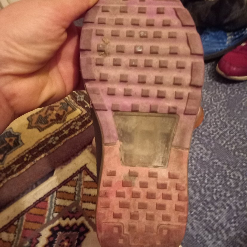 kiz Çocuk Kahverengi Cırt Cırtlı Spor Ayakkabı - Görsel 3