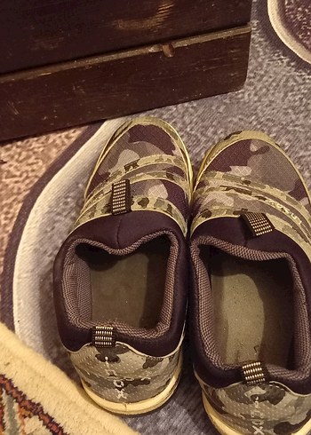 Kahverengi Kamuflaj Desenli Erkek Çocuk Spor Ayakkabısı - Görsel 4