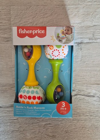 Fisher-Price Renkli Sallanan Marakas Oyuncak