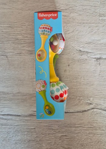 Fisher Price Fisher-Price Renkli Sallanan Marakas Oyuncak