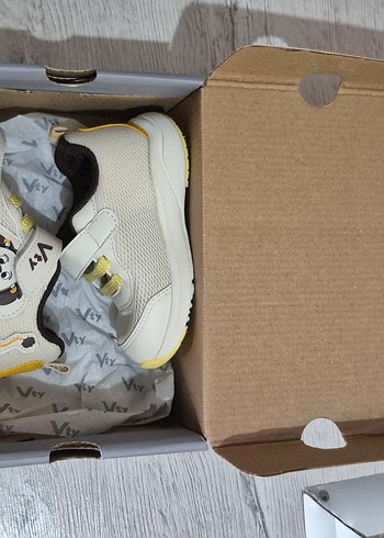 Renkli Baskılı Beyaz Erkek Çocuk Spor Ayakkabı - Görsel 10