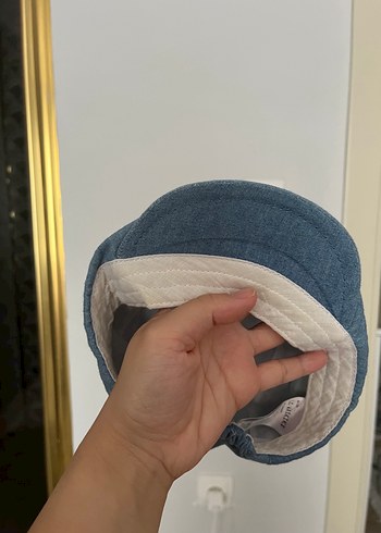 Erkek bebek Lc waikiki Mavi kot şapka - Görsel 3