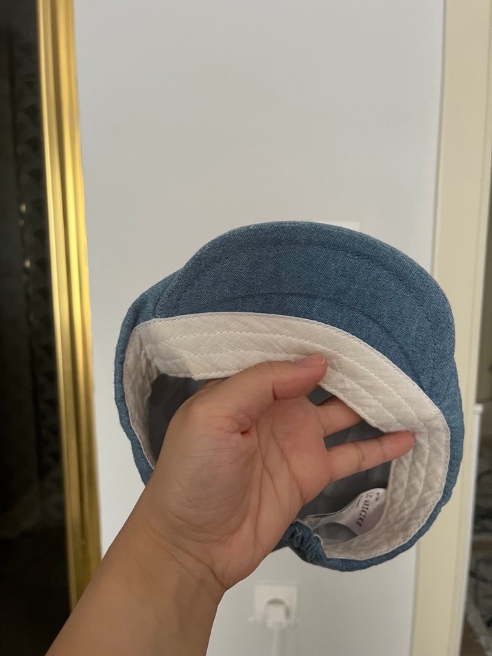 Erkek bebek Lc waikiki Mavi kot şapka - Görsel 3