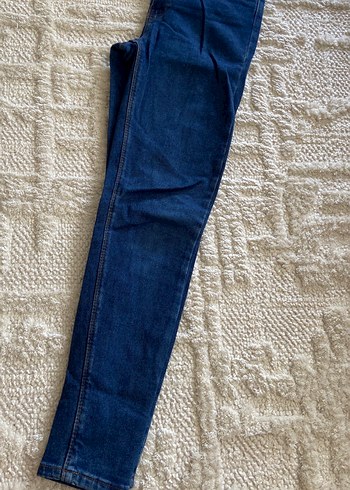 Lacivert Kadın Denim Pantolon - Görsel 8