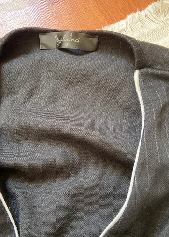 Diğer Uzun Siyah pijama takımı
