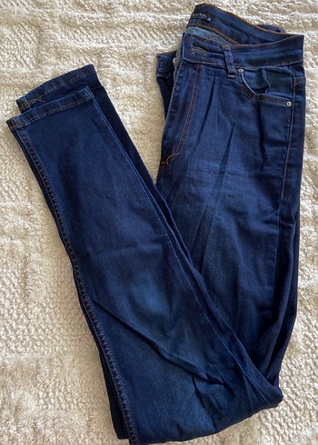 Lacivert Slim Fit Denim Pantolon - Görsel 5