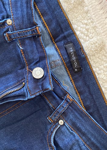 Lacivert Slim Fit Denim Pantolon - Görsel 2