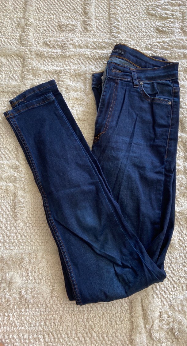 Lacivert Slim Fit Denim Pantolon - Görsel 5