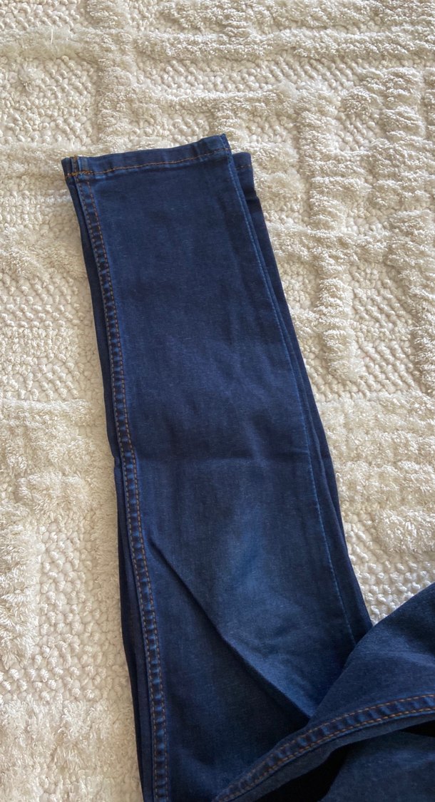 Lacivert Slim Fit Denim Pantolon - Görsel 3