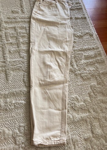 Bej Kadın Pamuklu Regular Fit Jean - Görsel 6