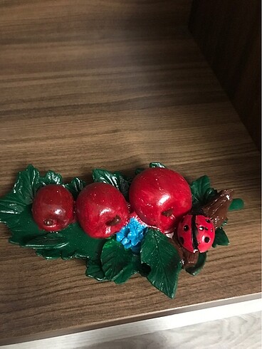 3 lü elma dekor sus