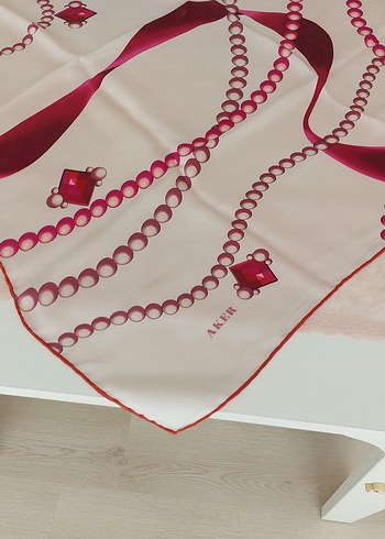 Aker ipek esarp - Görsel 3