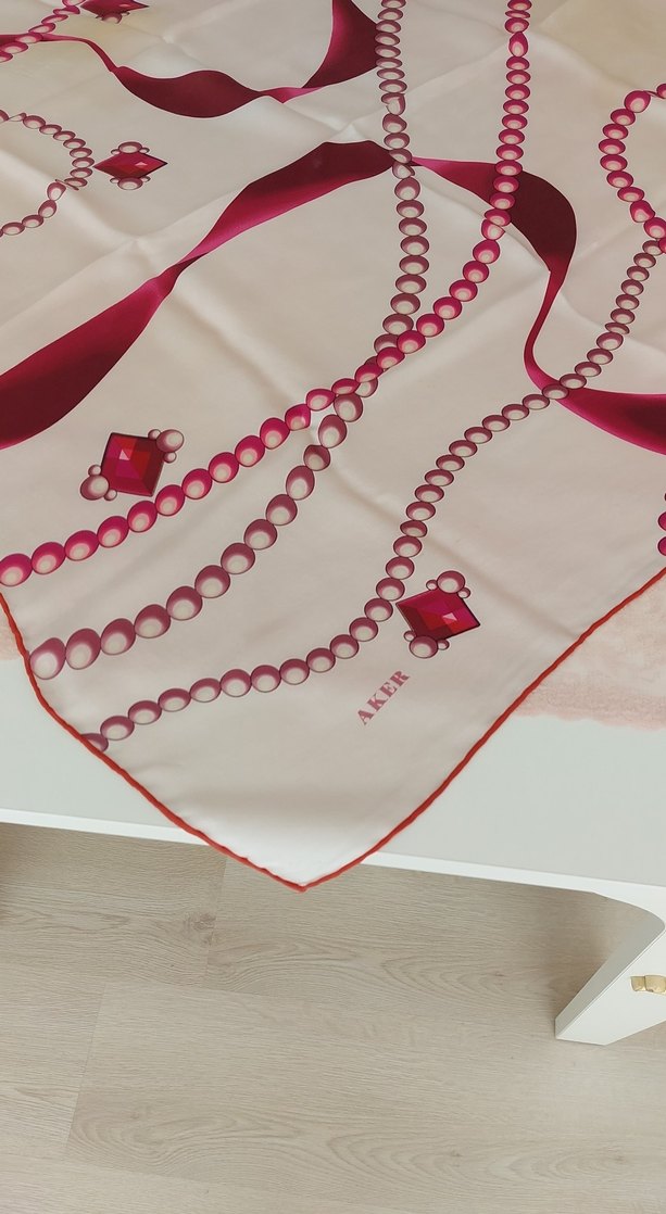 Aker ipek esarp - Görsel 3