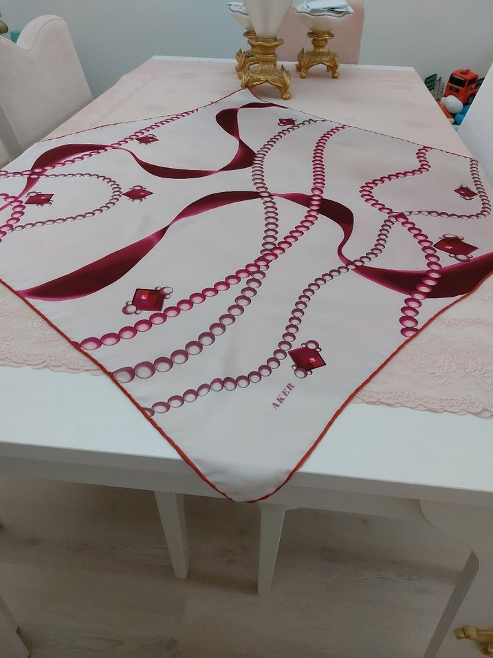 Aker ipek esarp - Görsel 4