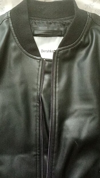 Bershka Bershka oversize Deri ceket