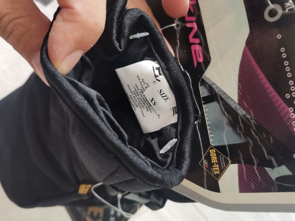 Erkek Siyah Biker Kayak Eldiveni GORE-TEX® - Görsel 3