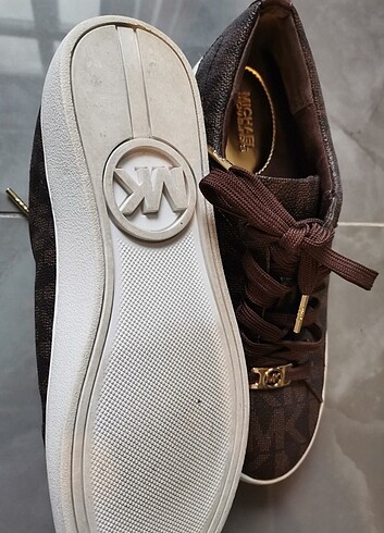 36 Beden kahverengi Renk Orginal Michael kors ayakabı