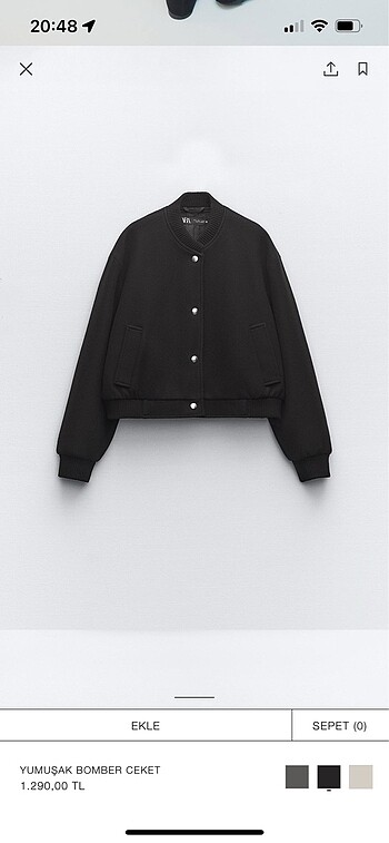 Zara bomber ceket