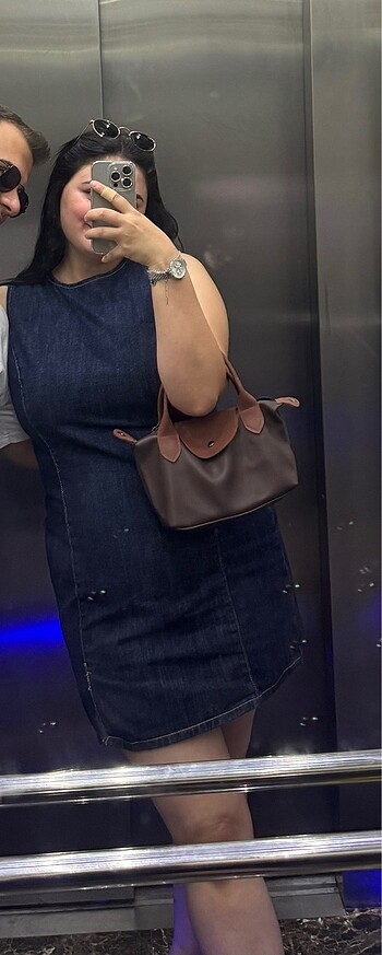 Zara denim elbise
