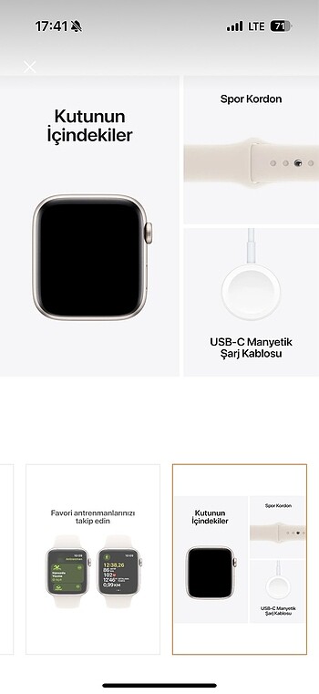  Beden Renk Apple Watch se 2024