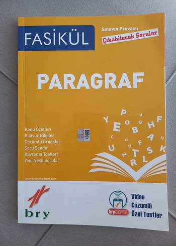 BRY Paragraf Fasikülü - Sınav Hazırlık Kitabı