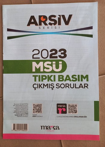Beden Renk 2021-2024 MSÜ Tıpkı Basım Soru Kitapcıklarıları ve optikleri (4)