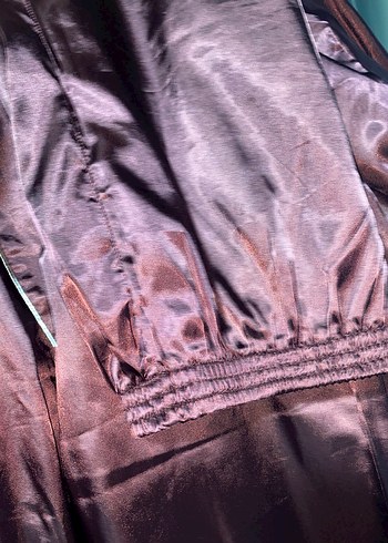 Bordo erkek espuar Uzun Bohem Kimono - Görsel 3