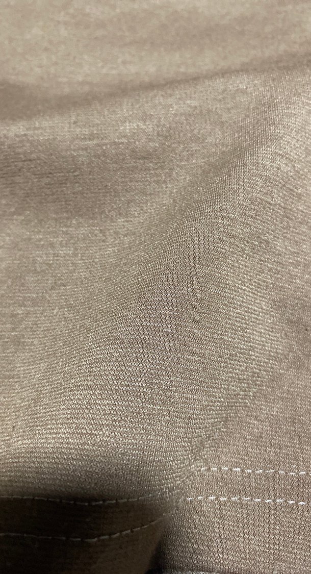 Kahverengi Coffee Renginde Kolsuz Midi Elbise - Görsel 3