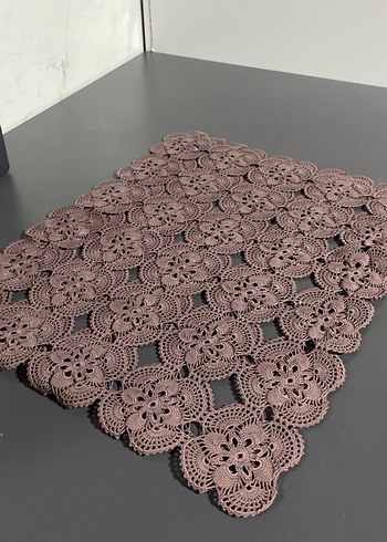 Klasik Dantel Masa Örtüsü isteyen runnır masası yapabilir - Görsel 4