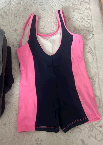 Kız çocuk şortlu mayo - Görsel 2