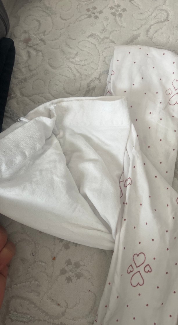 Nakışlı Beyaz Kız Çocuk Külotlu Çorap - Görsel 3