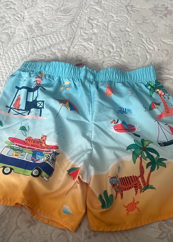 Erkek Çocuk Deniz şortu Desenli çok renkli - Görsel 4
