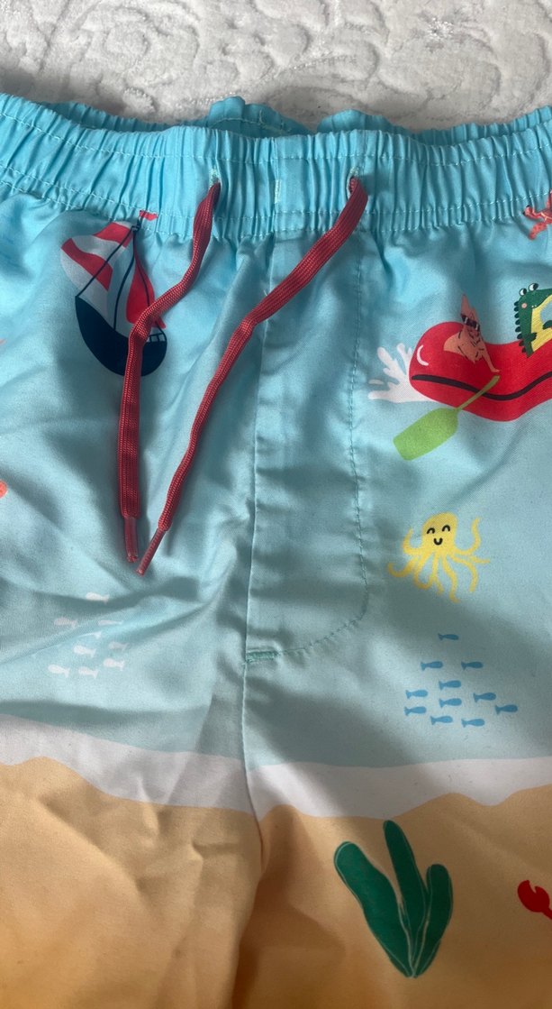 Erkek Çocuk Deniz şortu Desenli çok renkli - Görsel 2